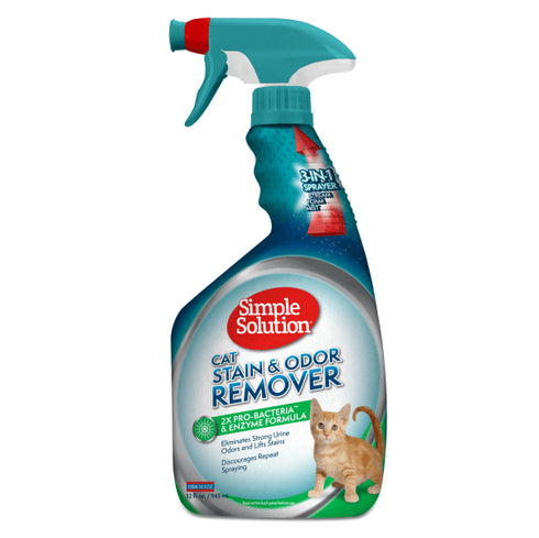 Solutie pentru pete si mirosuri Simple Solution 750 ml